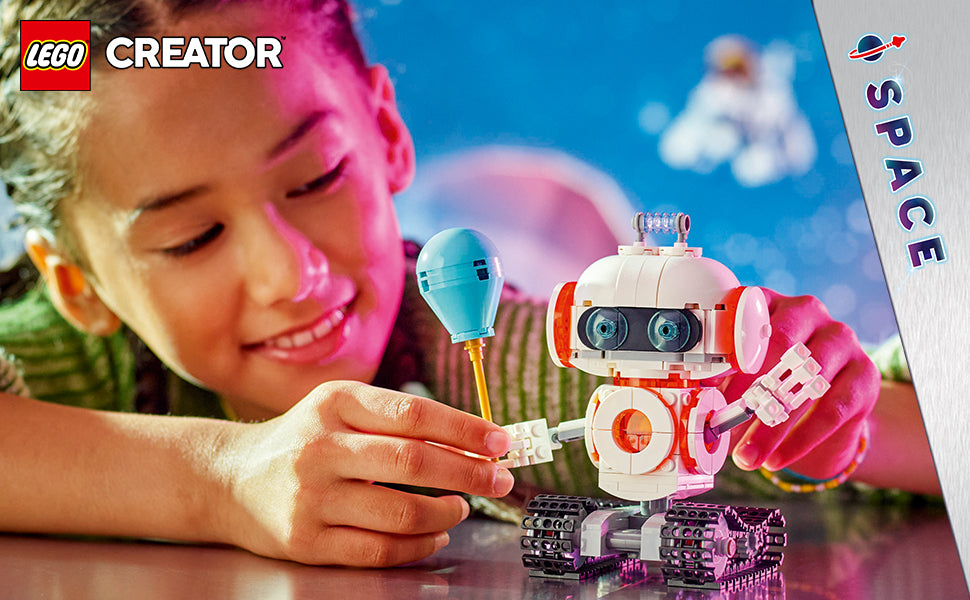 LEGO Creator 31164 - Robot espacial 3 en 1 kit de juguete