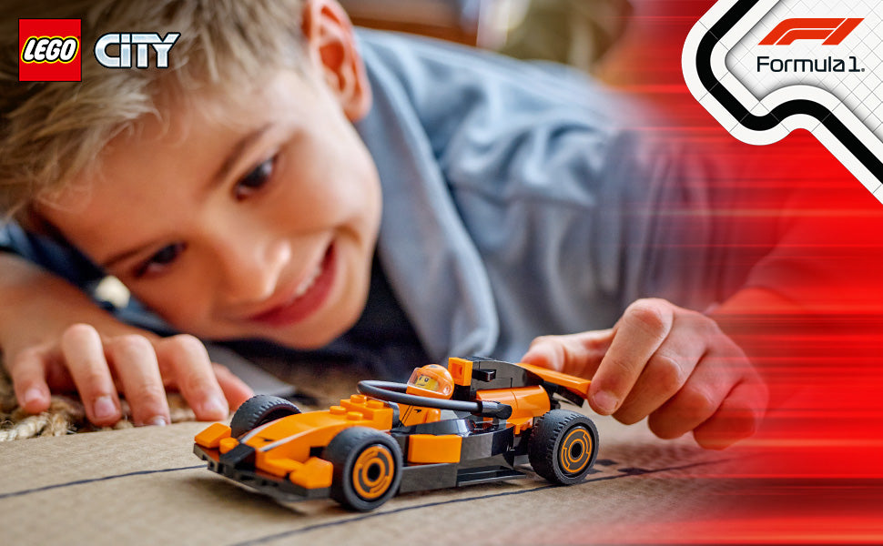 LEGO City F1 Driver McLaren Race Car Toy Modelo de