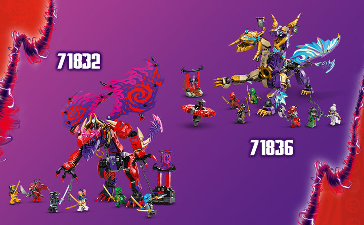 LEGO NINJAGO Thunderfang Dragon of Chaos - Juguete de