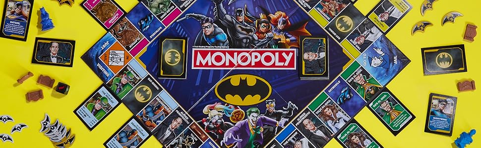 Monopoly Batman Juego de mesa Juego de monopolio para