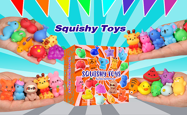 nobasco Squishies paquete de 26 juguetes esponjosos Mochi