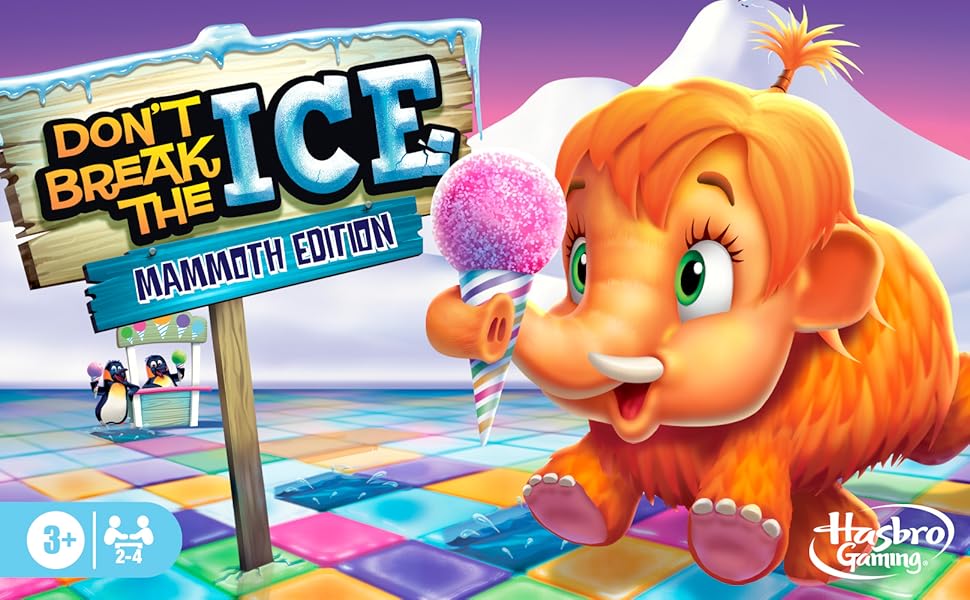 Juego de mesa No rompas el hielo edición Mamut de 3 años
