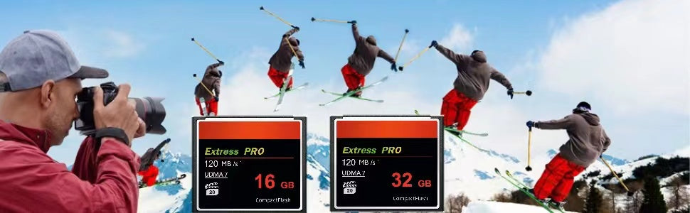 Tarjeta de memoria CF 32GB UDMA Velocidad hasta 120MB/s