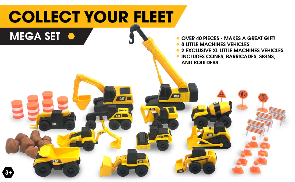 CAT Juguetes de construcción Store N Go Playset - La funda