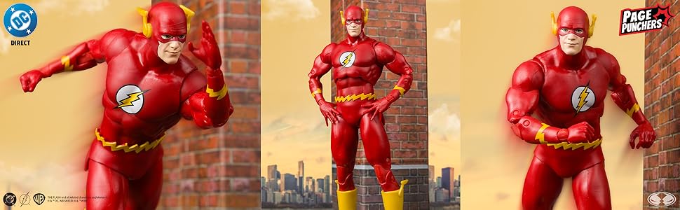 McFarlane Toys - DC Direct Page Punchers The Flash Barry