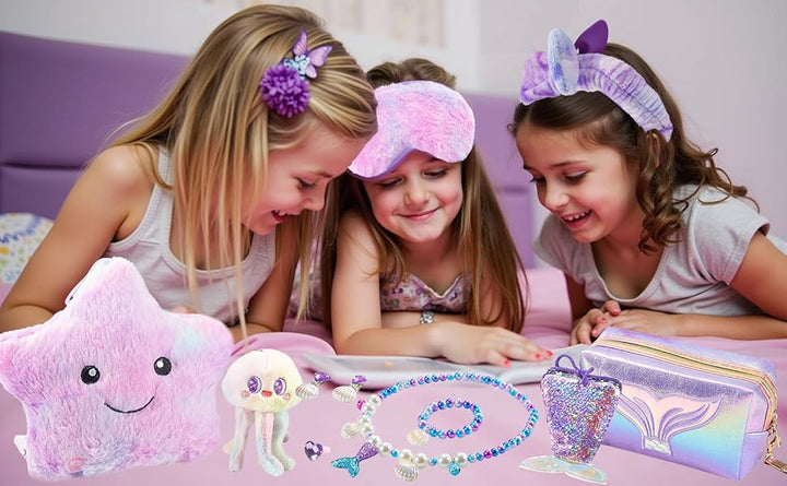Juego de regalo de sirena para niñas de 4 5 6 7 8 9 10