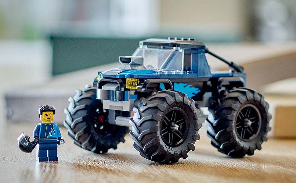 LEGO City Blue Monster Truck - Juego de juguete