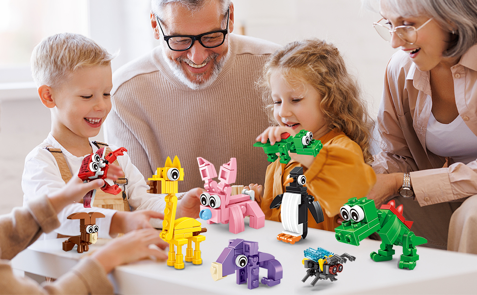 30 paquetes de recuerdos de fiesta de animales para niños
