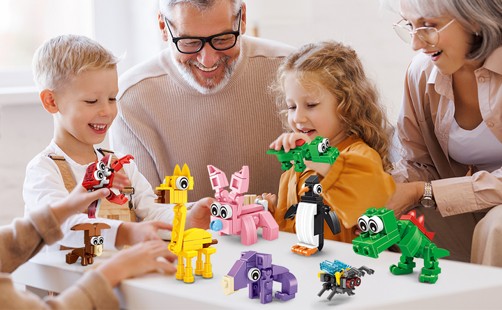 30 paquetes de recuerdos de fiesta de animales para niños