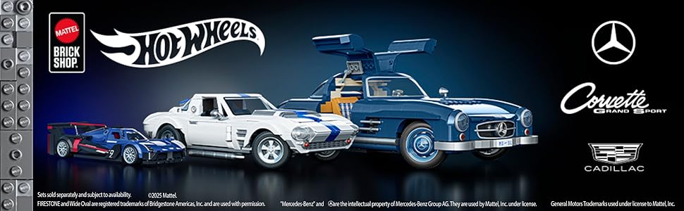 Mattel Brick Shop Hot Wheels Audi Avant RS2 Kit de