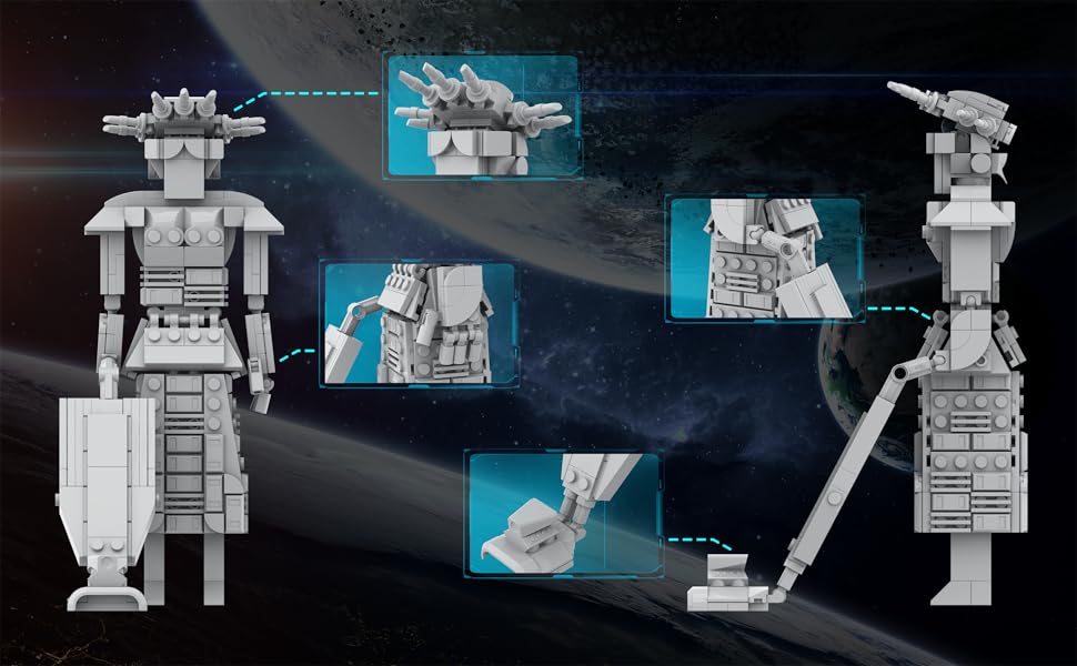 Mega Maid Spaceballs Eagle 5 Kit de construcción creativo