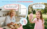 Walkie Talkies de video para niños paquete de 2 walkie