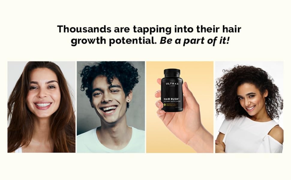 Hair Rush DHT Bloqueador de caída de cabello Maxx