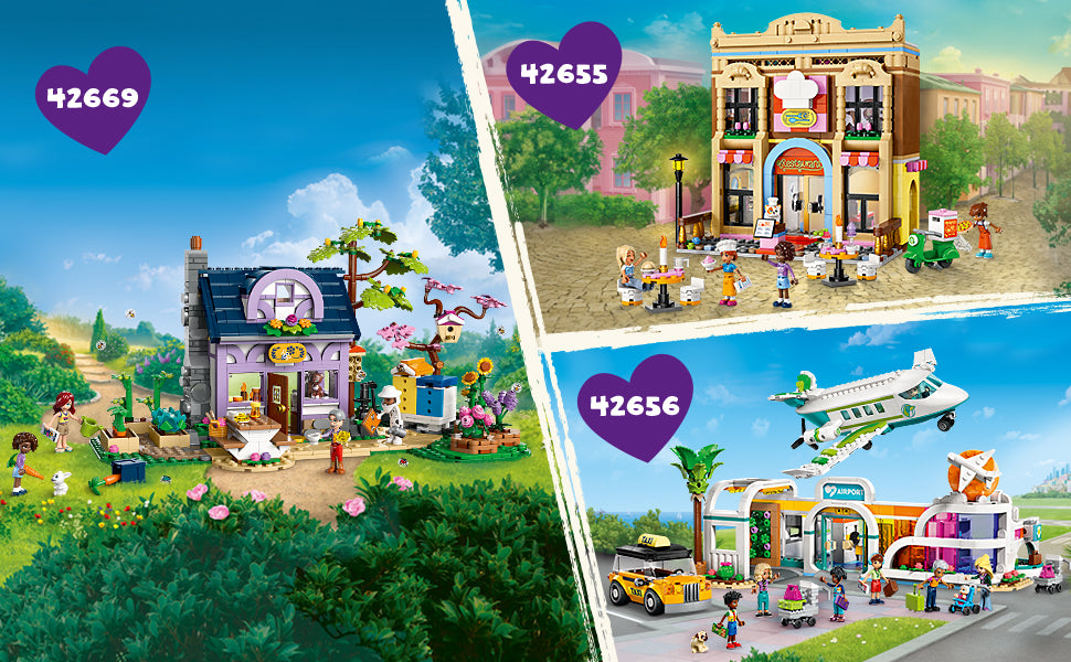 LEGO Friends Heartlake City Apartments and Stores - Juego