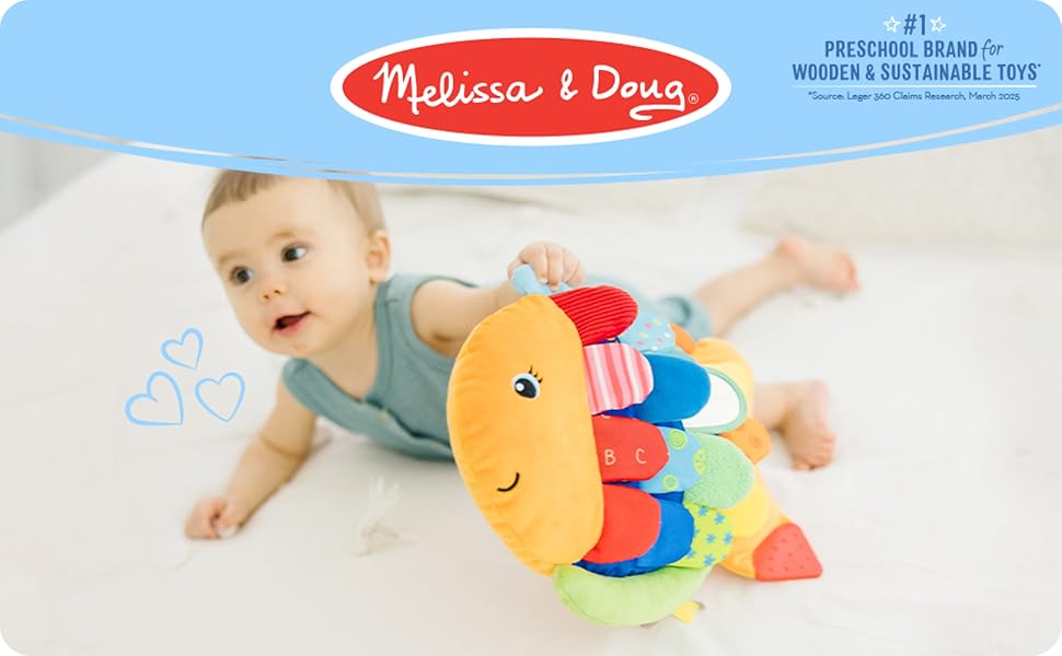 Melissa Doug Flip pescado suave juguete de bebé