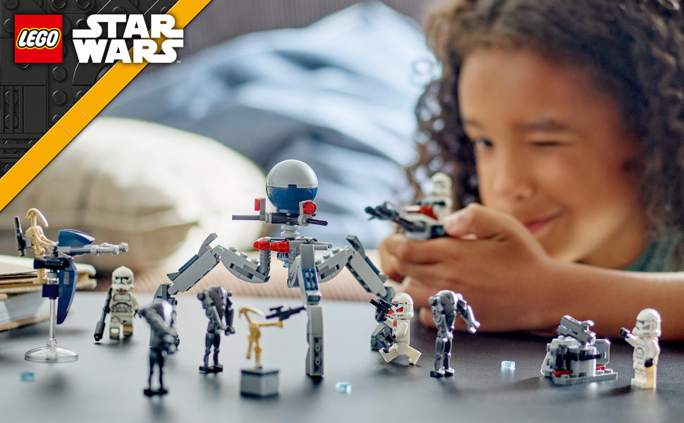 LEGO Star Wars 75372 - Paquete de batalla de soldado clon
