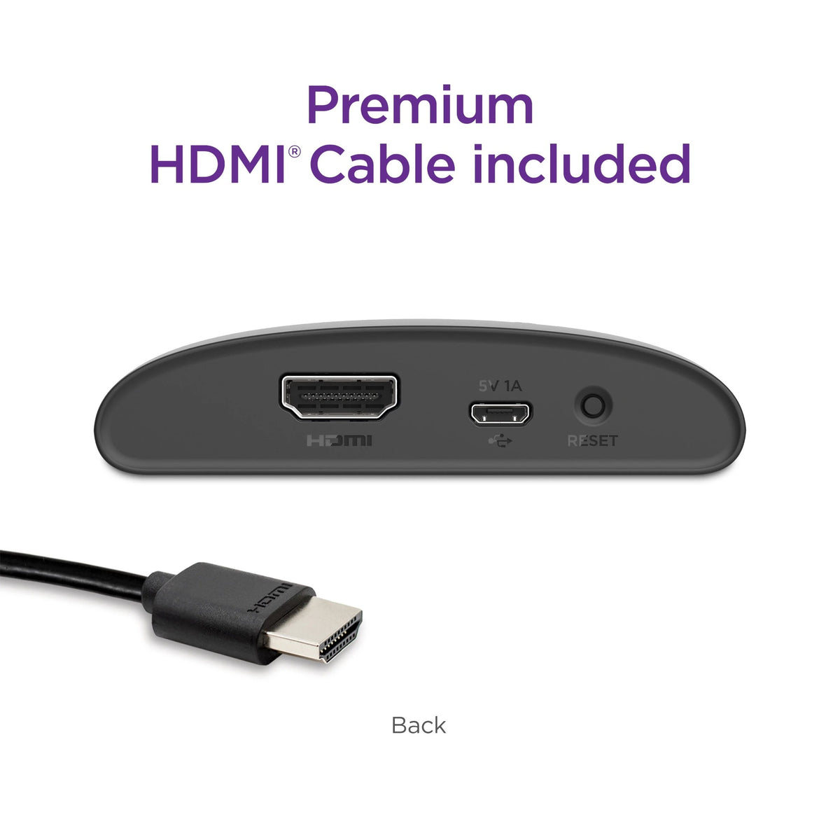 Roku Express 4k 3940 Estándar 4k Negro Con 1gb De Memoria Ram