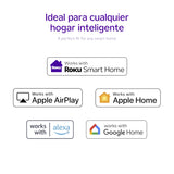 Roku Express 4k 3940 Estándar 4k Negro Con 1gb De Memoria Ram