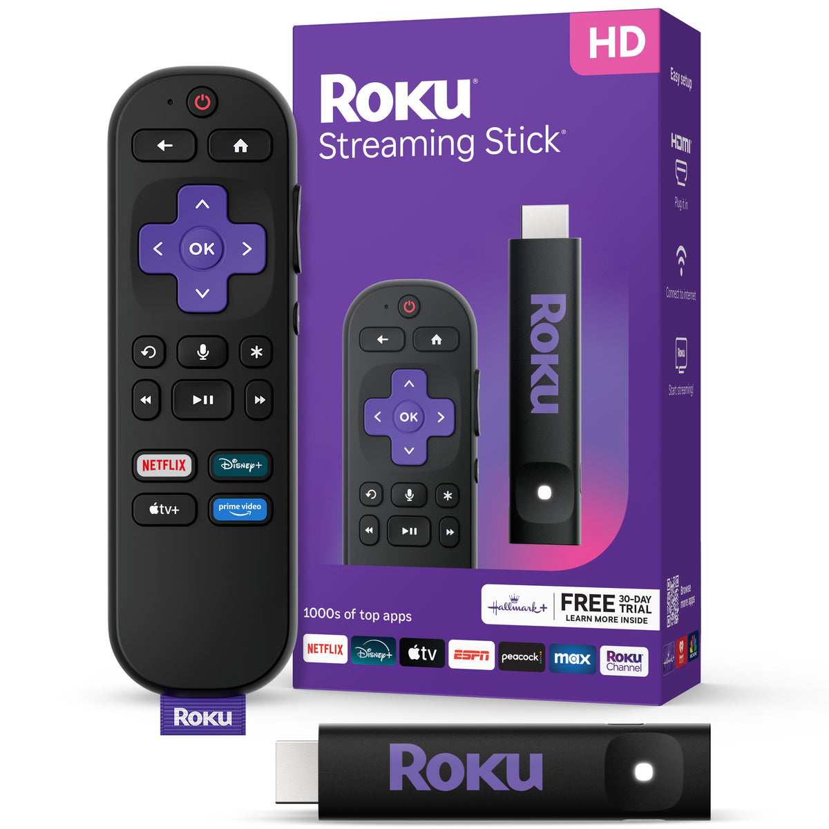 Roku Streaming Stick 3840mx Hd Negro Con Voz 2025