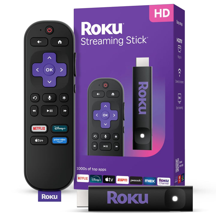 Roku Streaming Stick 3840mx Hd Negro Con Voz 2025