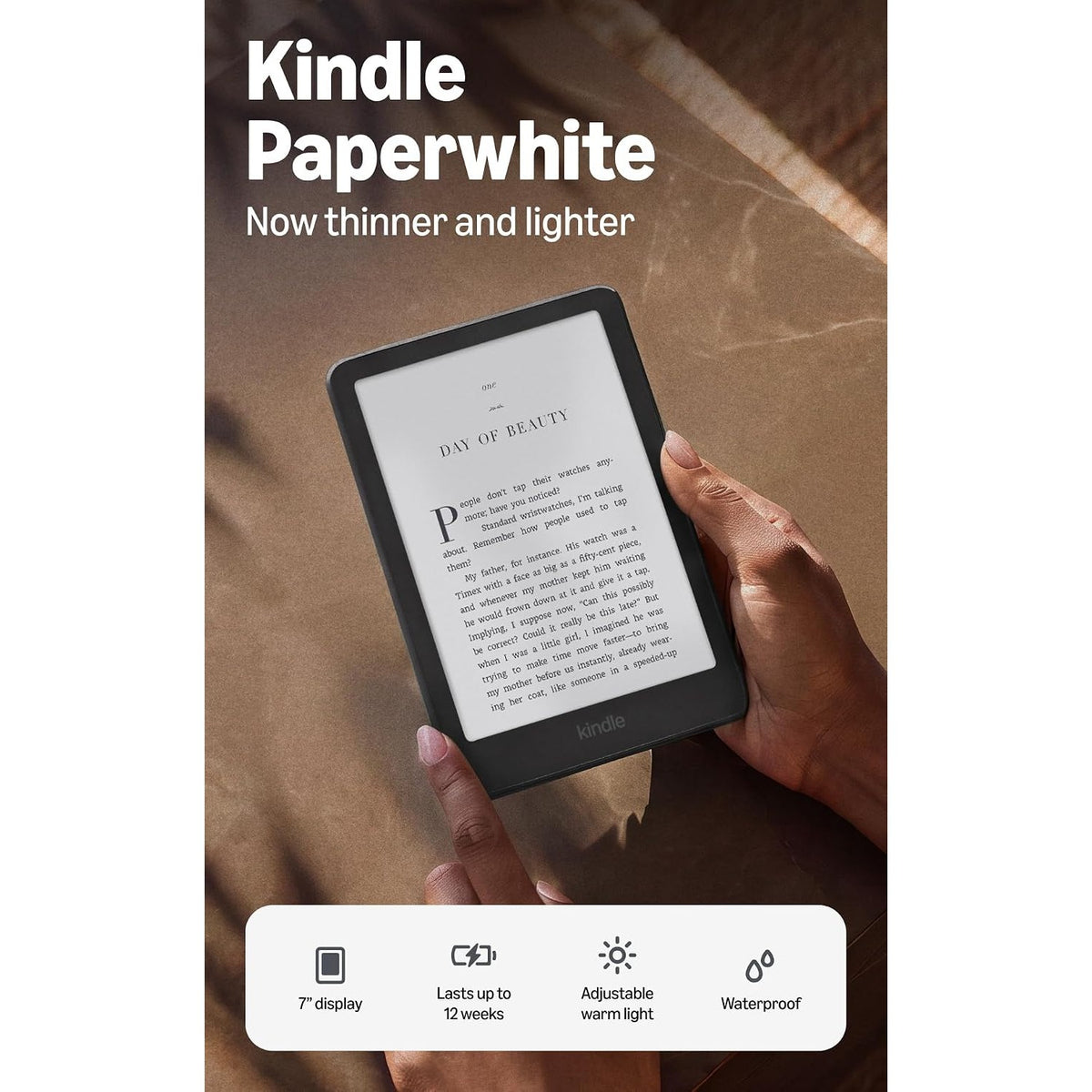 Kindle Paperwhite 16 GB Grafito (negro)