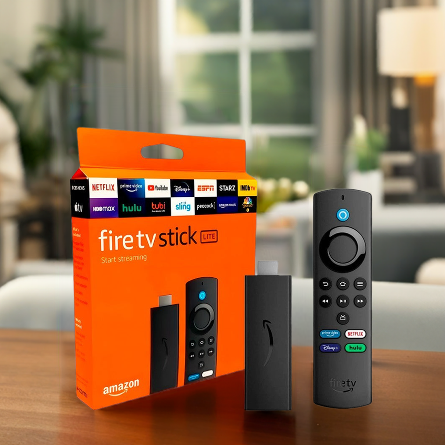 Amazon Fire Tv Stick Lite Full Hd 8gb Negro Con 1gb De