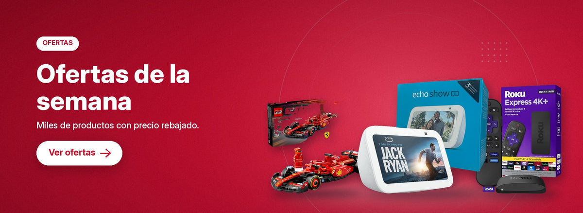 Ofertas de la semana. Miles de productos con precio rebajado. Ver ofertas