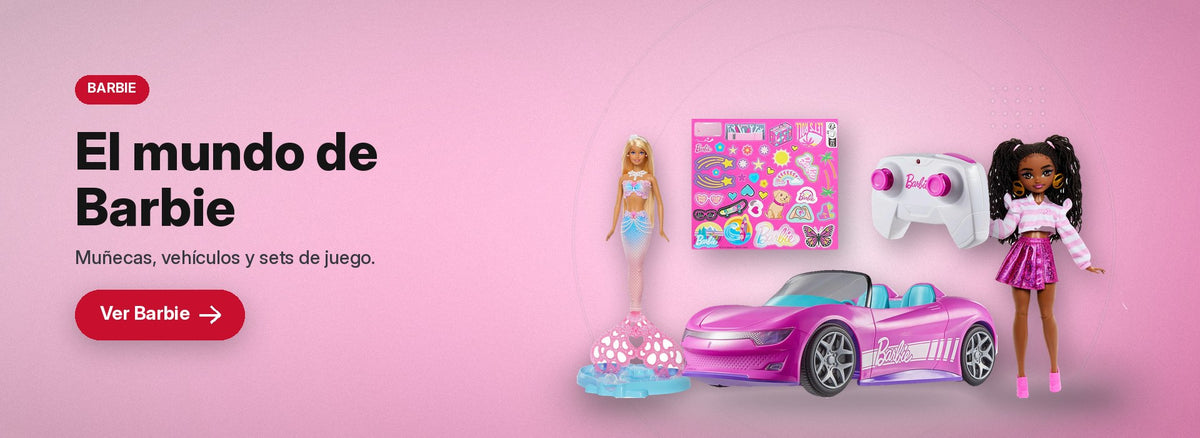 El mundo de Barbie. Muñecas, vehículos y sets de juego. Ver Barbie