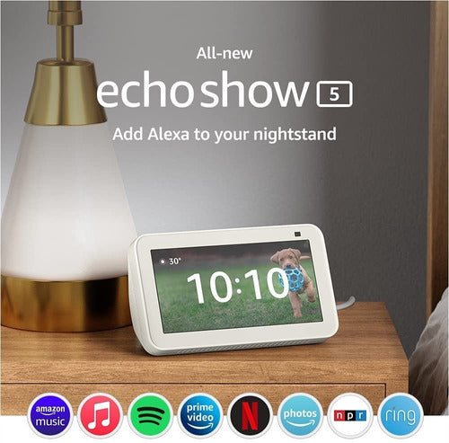 Amazon Echo Show 5 2da Gen Alexa Versión 2021 Con Cámara 2mp