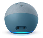 Amazon Echo Dot 4th Gen With Clock Con Asistente Virtual Alexa, Pantalla Integrada Twilight Blue 110v/240v