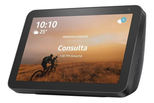 Amazon Echo Show 8 Con Asistente Virtual Alexa, Pantalla Integrada De 8  Charcoal 110v/240v