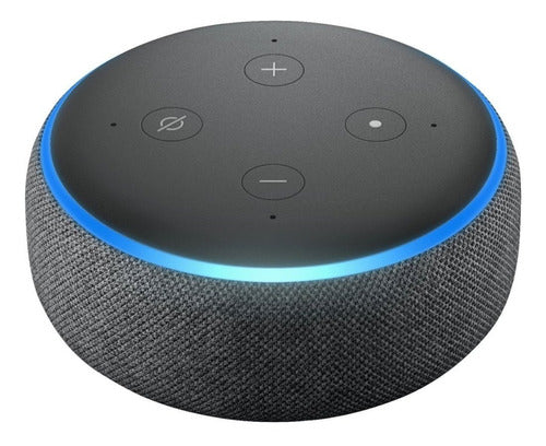 Amazon Echo Dot 3rd Gen Con Asistente Virtual Alexa Carbón 110v/240v