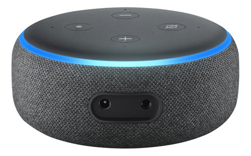 Amazon Echo Dot 3rd Gen Con Asistente Virtual Alexa Carbón 110v/240v