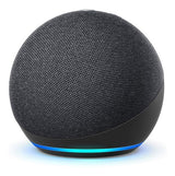 Amazon Echo Dot 4th Gen Con Asistente Virtual Alexa Charcoal 110v/240v