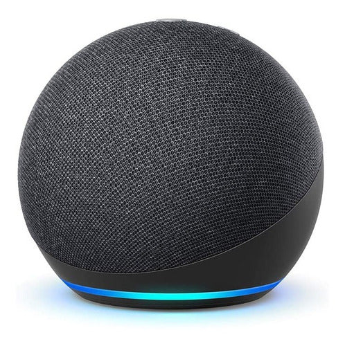 Amazon Echo Dot 4th Gen Con Asistente Virtual Alexa Charcoal 110v/240v