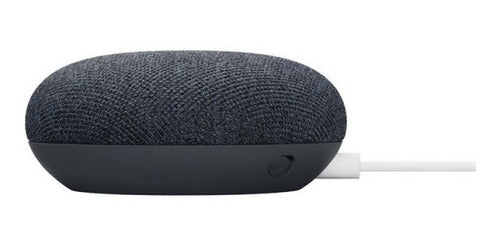 Google Nest Mini 2nd Gen Con Asistente Virtual Google Assistant  Negro 110v/220v