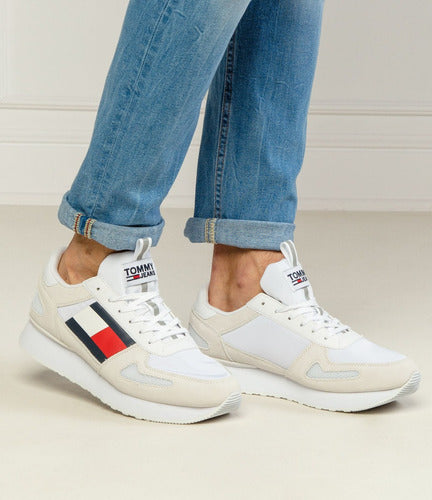 Zapatilla Hombre Teni Tommy Hilfiger M00410 100% Original