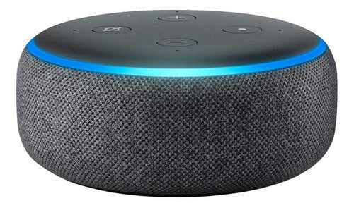 Amazon Echo Dot 3rd Gen Con Asistente Virtual Alexa Carbón 110v/240v