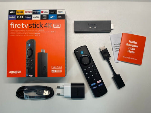 Fire Tv Stick 4k Max Última Versión Wifi 6.0 Control Por Voz