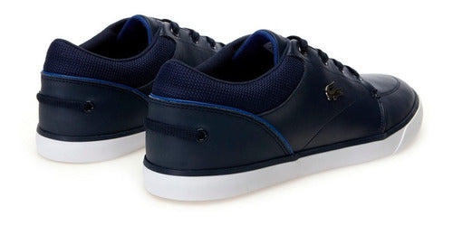 Teni Hombre Lacoste Bayliss Cuero 100% Original Zapato