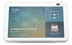 Amazon Echo Show 8 2nd Gen Con Asistente Virtual Alexa, Pantalla Integrada De 8 Glacier White 110v/240v