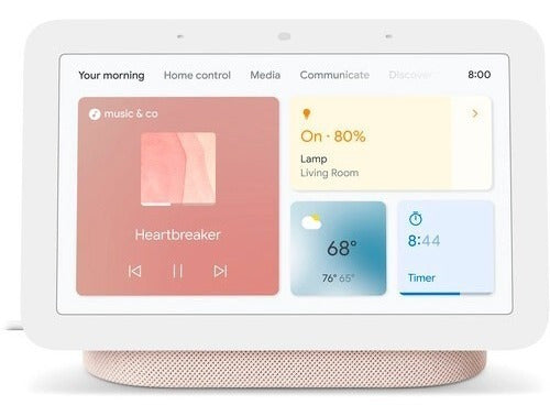 Google Nest Hub 2da Gen Pantalla 7  Con Asistente Virtual