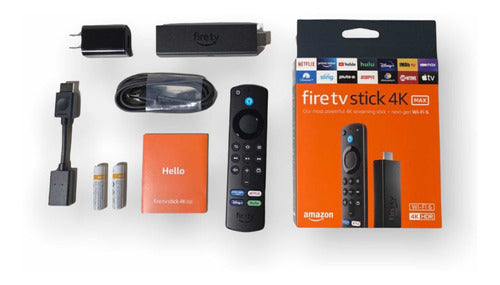 Fire Tv Stick 4k Max Última Versión Wifi 6.0 Control Por Voz