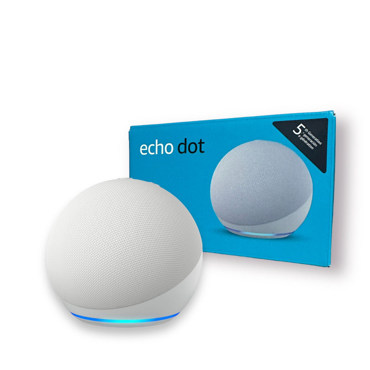 Amazon Echo Dot 5th Gen Con Alexa Última Versión Blanco