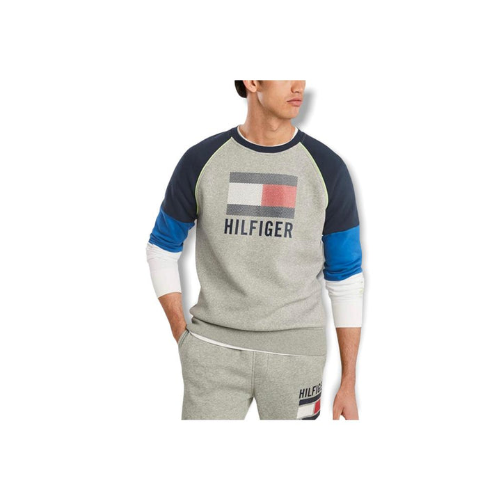 Buzo Hombre Tommy Hilfiger Sport Logo 100% Original Cuello O