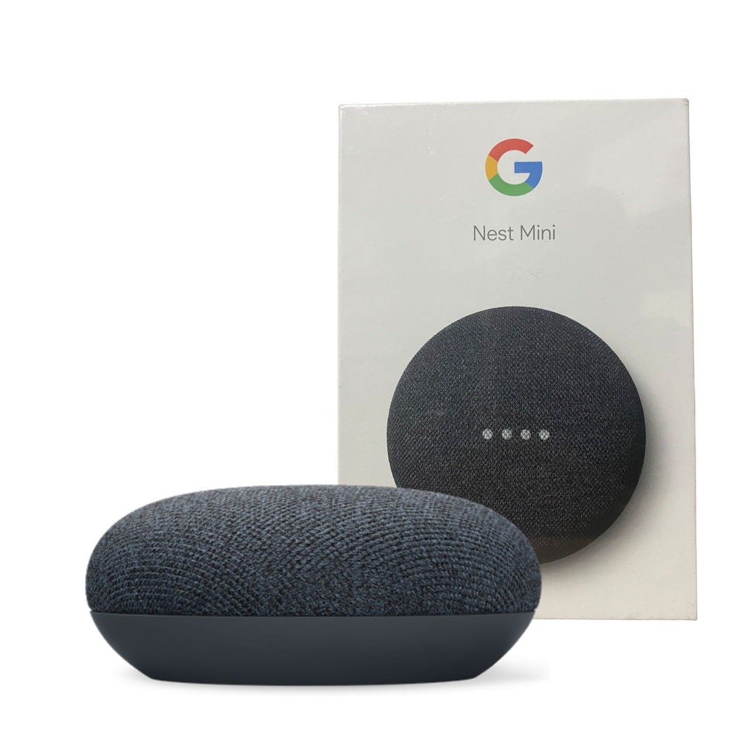 Google Nest Mini 2nd Gen Con Asistente Virtual Google Assistant  Negro 110v/220v